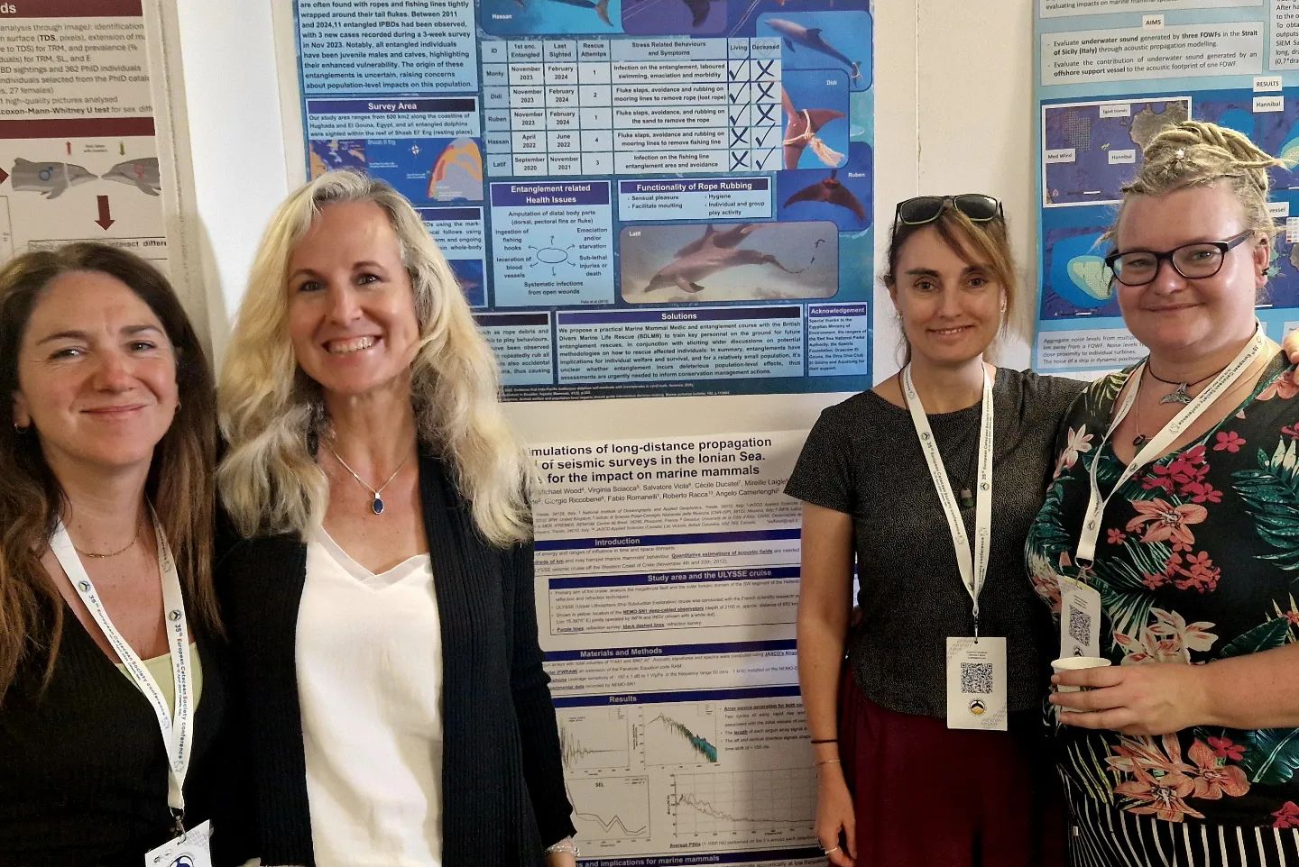 Also this year, our team visited the very successful and interesting European Cetacean conference 2024, this time in...