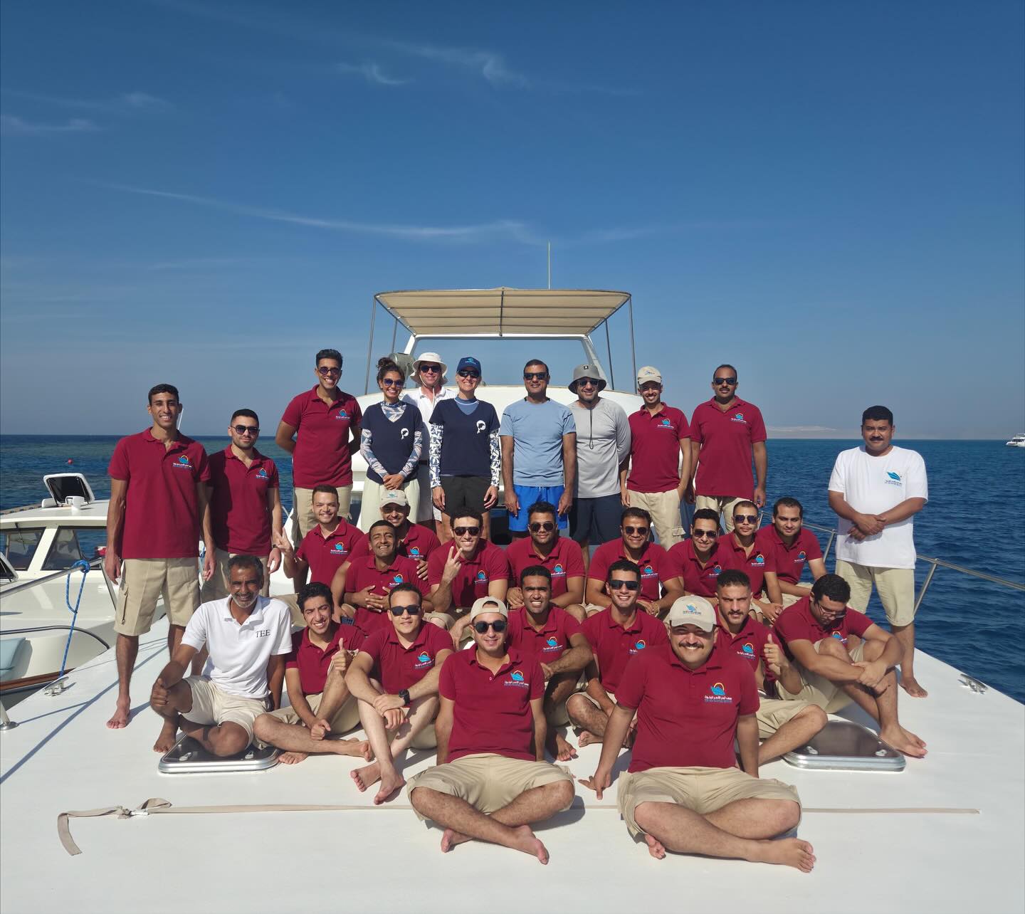 Our team at Dolphin Watch Alliance spent an unforgettable day at sea with the maritime students from the Red Sea...