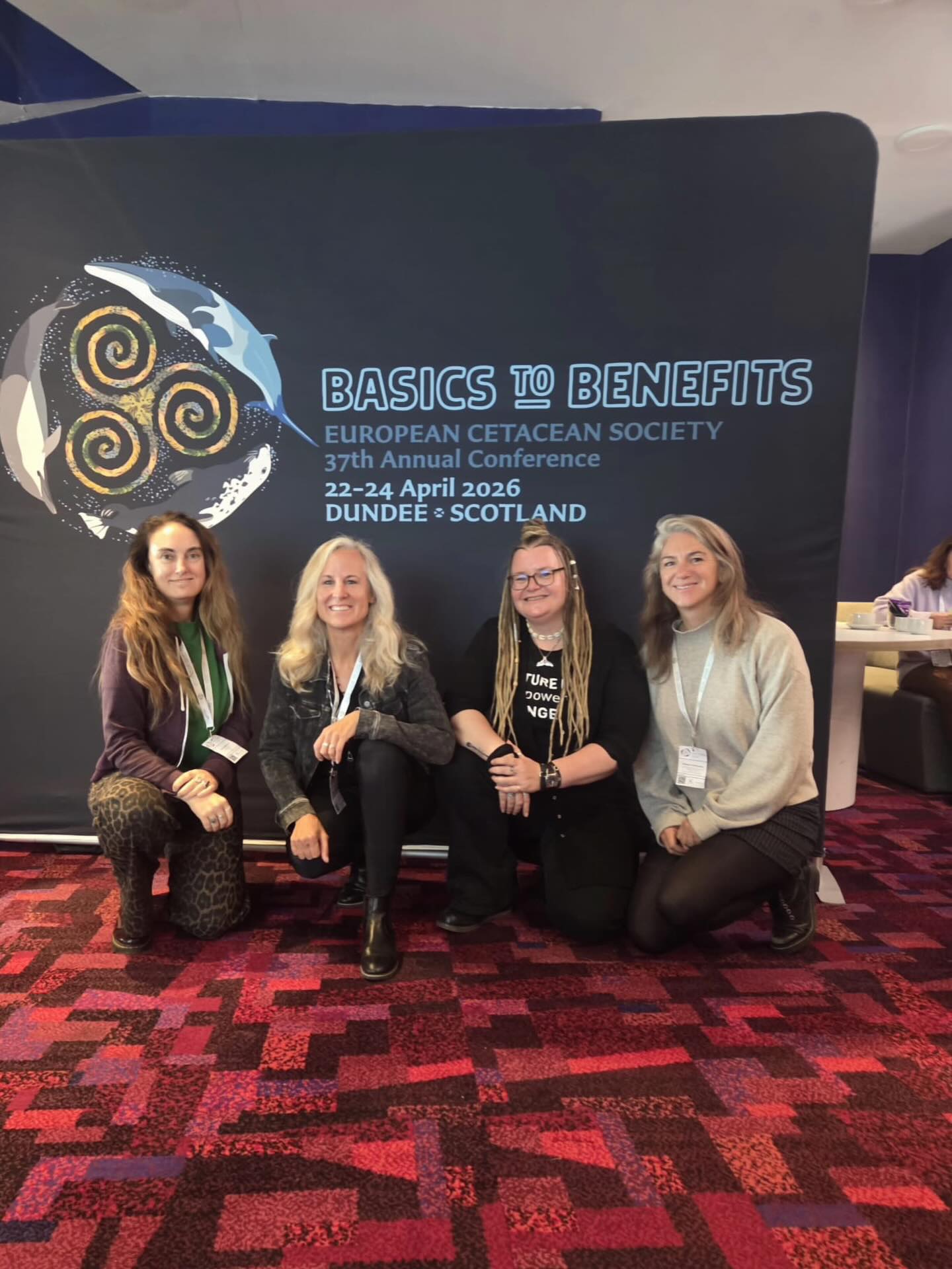 An amazing week at #EuropeanCetaceanSociety 🐬
Some of our team at Dolphin Watch Alliance- Angela Ziltener, Thalia de...